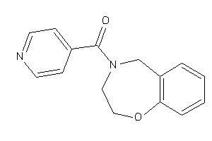 3,5-dihydro-2H-1,4-benzoxazepin-4-yl(4-pyridyl)methanone