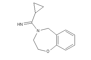 [cyclopropyl(3,5-dihydro-2H-1,4-benzoxazepin-4-yl)methylene]amine