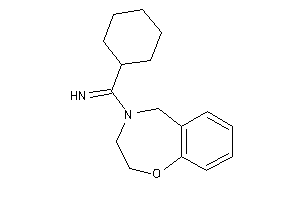 [cyclohexyl(3,5-dihydro-2H-1,4-benzoxazepin-4-yl)methylene]amine