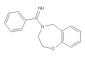 [3,5-dihydro-2H-1,4-benzoxazepin-4-yl(phenyl)methylene]amine