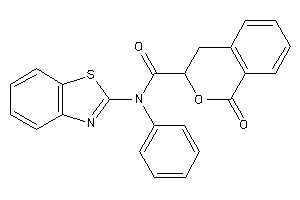 N-(1,3-benzothiazol-2-yl)-1-keto-N-phenyl-isochroman-3-carboxamide