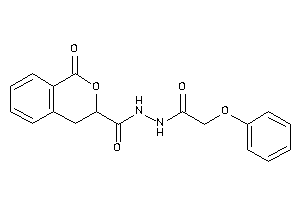 1-keto-N'-(2-phenoxyacetyl)isochroman-3-carbohydrazide