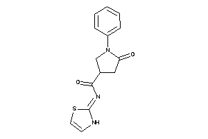 5-keto-1-phenyl-N-(4-thiazolin-2-ylidene)pyrrolidine-3-carboxamide