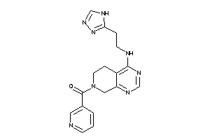 3-pyridyl-[4-[2-(4H-1,2,4-triazol-3-yl)ethylamino]-6,8-dihydro-5H-pyrido[3,4-d]pyrimidin-7-yl]methanone