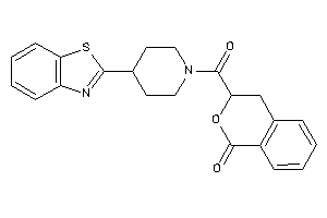 3-[4-(1,3-benzothiazol-2-yl)piperidine-1-carbonyl]isochroman-1-one