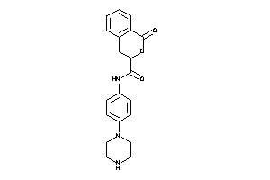 1-keto-N-(4-piperazinophenyl)isochroman-3-carboxamide