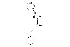 2-phenyl-N-(2-piperidinoethyl)triazole-4-carboxamide