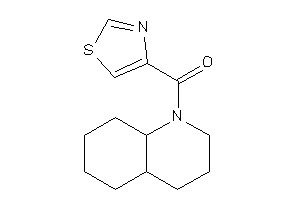 3,4,4a,5,6,7,8,8a-octahydro-2H-quinolin-1-yl(thiazol-4-yl)methanone