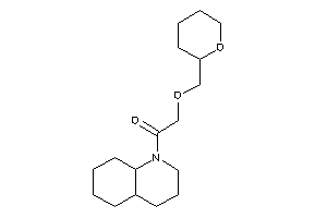 1-(3,4,4a,5,6,7,8,8a-octahydro-2H-quinolin-1-yl)-2-(tetrahydropyran-2-ylmethoxy)ethanone