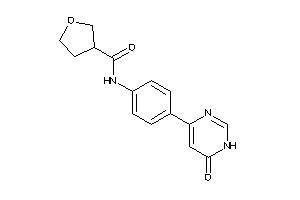 N-[4-(6-keto-1H-pyrimidin-4-yl)phenyl]tetrahydrofuran-3-carboxamide