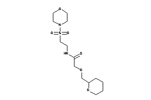 Image of N-(2-morpholinosulfonylethyl)-2-(tetrahydropyran-2-ylmethoxy)acetamide