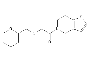 1-(6,7-dihydro-4H-thieno[3,2-c]pyridin-5-yl)-2-(tetrahydropyran-2-ylmethoxy)ethanone