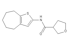 N-(5,6,7,8-tetrahydro-4H-cyclohepta[b]thiophen-2-yl)tetrahydrofuran-3-carboxamide