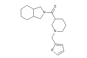 1,3,3a,4,5,6,7,7a-octahydroisoindol-2-yl-[1-(2-furfuryl)-3-piperidyl]methanone