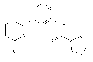 N-[3-(6-keto-1H-pyrimidin-2-yl)phenyl]tetrahydrofuran-3-carboxamide