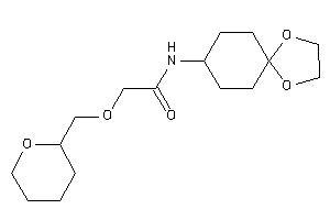 N-(1,4-dioxaspiro[4.5]decan-8-yl)-2-(tetrahydropyran-2-ylmethoxy)acetamide