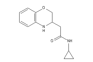 N-cyclopropyl-2-(3,4-dihydro-2H-1,4-benzoxazin-3-yl)acetamide