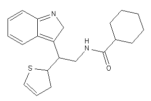 N-[2-(2,3-dihydrothiophen-2-yl)-2-(2H-indol-3-yl)ethyl]cyclohexanecarboxamide