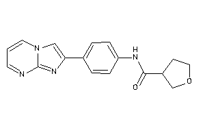 N-(4-imidazo[1,2-a]pyrimidin-2-ylphenyl)tetrahydrofuran-3-carboxamide