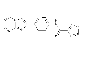 N-(4-imidazo[1,2-a]pyrimidin-2-ylphenyl)thiazole-4-carboxamide