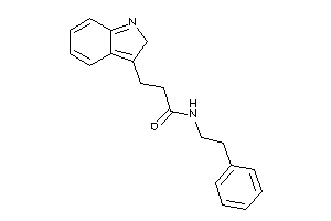 3-(2H-indol-3-yl)-N-phenethyl-propionamide