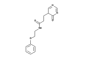 Image of 3-(4-keto-5H-pyrimidin-5-yl)-N-(2-phenoxyethyl)propionamide