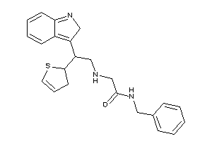 N-benzyl-2-[[2-(2,3-dihydrothiophen-2-yl)-2-(2H-indol-3-yl)ethyl]amino]acetamide