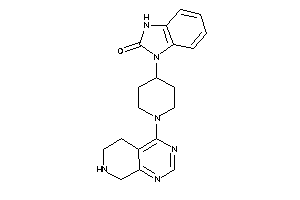 3-[1-(5,6,7,8-tetrahydropyrido[3,4-d]pyrimidin-4-yl)-4-piperidyl]-1H-benzimidazol-2-one