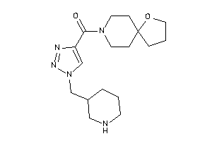 1-oxa-8-azaspiro[4.5]decan-8-yl-[1-(3-piperidylmethyl)triazol-4-yl]methanone