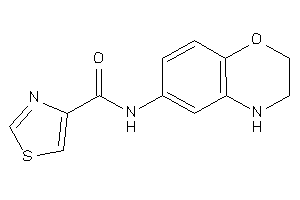N-(3,4-dihydro-2H-1,4-benzoxazin-6-yl)thiazole-4-carboxamide