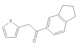 1-indan-5-yl-2-(2-thienyl)ethanone