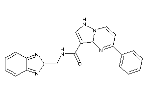 N-(2H-benzimidazol-2-ylmethyl)-5-phenyl-1,3a-dihydropyrazolo[1,5-a]pyrimidine-3-carboxamide