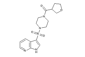 [4-(1H-pyrrolo[2,3-b]pyridin-3-ylsulfonyl)piperazino]-tetrahydrofuran-3-yl-methanone