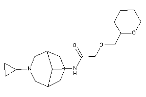 Image of N-(7-cyclopropyl-7-azabicyclo[3.3.1]nonan-9-yl)-2-(tetrahydropyran-2-ylmethoxy)acetamide