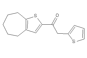 1-(5,6,7,8-tetrahydro-4H-cyclohepta[b]thiophen-2-yl)-2-(2-thienyl)ethanone