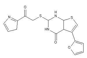 5-(2-furyl)-2-[[2-keto-2-(3H-pyrrol-2-yl)ethyl]thio]-2,3,4a,7a-tetrahydro-1H-thieno[2,3-d]pyrimidin-4-one