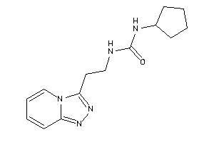 1-cyclopentyl-3-[2-([1,2,4]triazolo[4,3-a]pyridin-3-yl)ethyl]urea