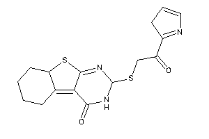 2-[[2-keto-2-(3H-pyrrol-2-yl)ethyl]thio]-3,5,6,7,8,8a-hexahydro-2H-benzothiopheno[2,3-d]pyrimidin-4-one