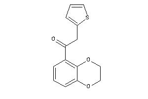 1-(2,3-dihydro-1,4-benzodioxin-5-yl)-2-(2-thienyl)ethanone