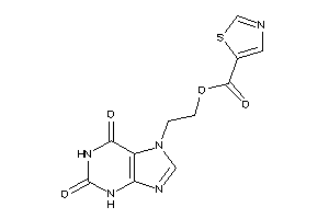 Thiazole-5-carboxylic Acid 2-(2,6-diketo-3H-purin-7-yl)ethyl Ester