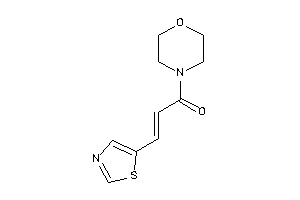 1-morpholino-3-thiazol-5-yl-prop-2-en-1-one