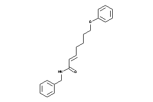 Image of N-benzyl-7-phenoxy-hept-2-enamide
