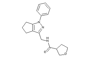 N-[(1-phenyl-5,6-dihydro-4H-cyclopenta[c]pyrazol-3-yl)methyl]tetrahydrofuran-3-carboxamide