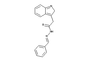 N-(benzalamino)-2-(2H-indol-3-yl)acetamide