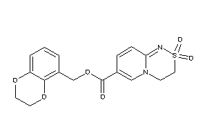 2,2-diketo-3,4-dihydropyrido[2,1-c][1,2,4]thiadiazine-7-carboxylic Acid 2,3-dihydro-1,4-benzodioxin-5-ylmethyl Ester