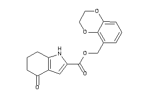 4-keto-1,5,6,7-tetrahydroindole-2-carboxylic Acid 2,3-dihydro-1,4-benzodioxin-5-ylmethyl Ester