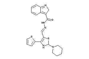 N-[[2-piperidino-4-(2-thienyl)-4-thiazolin-5-yl]methyleneamino]-2H-indole-3-carboxamide