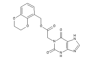 2-(2,6-diketo-3,7-dihydropurin-1-yl)acetic Acid 2,3-dihydro-1,4-benzodioxin-5-ylmethyl Ester