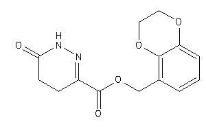 6-keto-4,5-dihydro-1H-pyridazine-3-carboxylic Acid 2,3-dihydro-1,4-benzodioxin-5-ylmethyl Ester