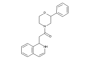 2-(1,2-dihydroisoquinolin-1-yl)-1-(2-phenylmorpholino)ethanone